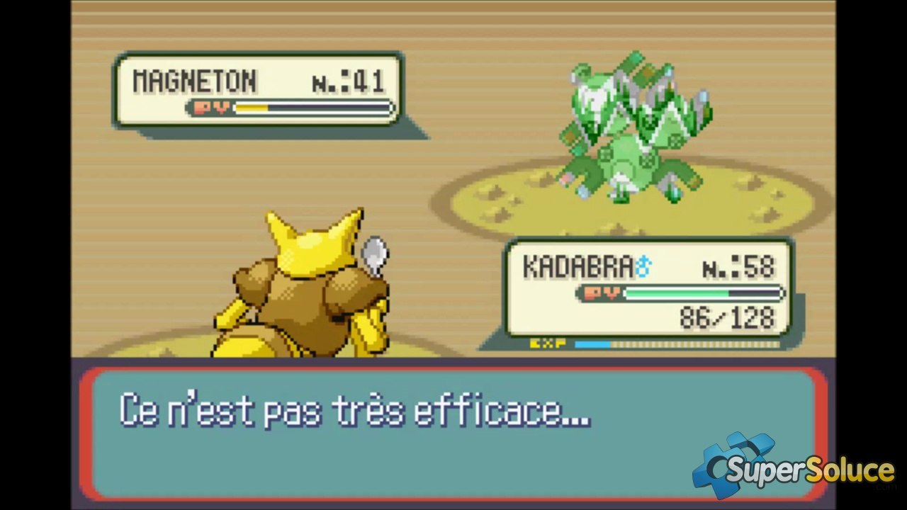 Pokémon Rubis : Affrontement final contre Timmy