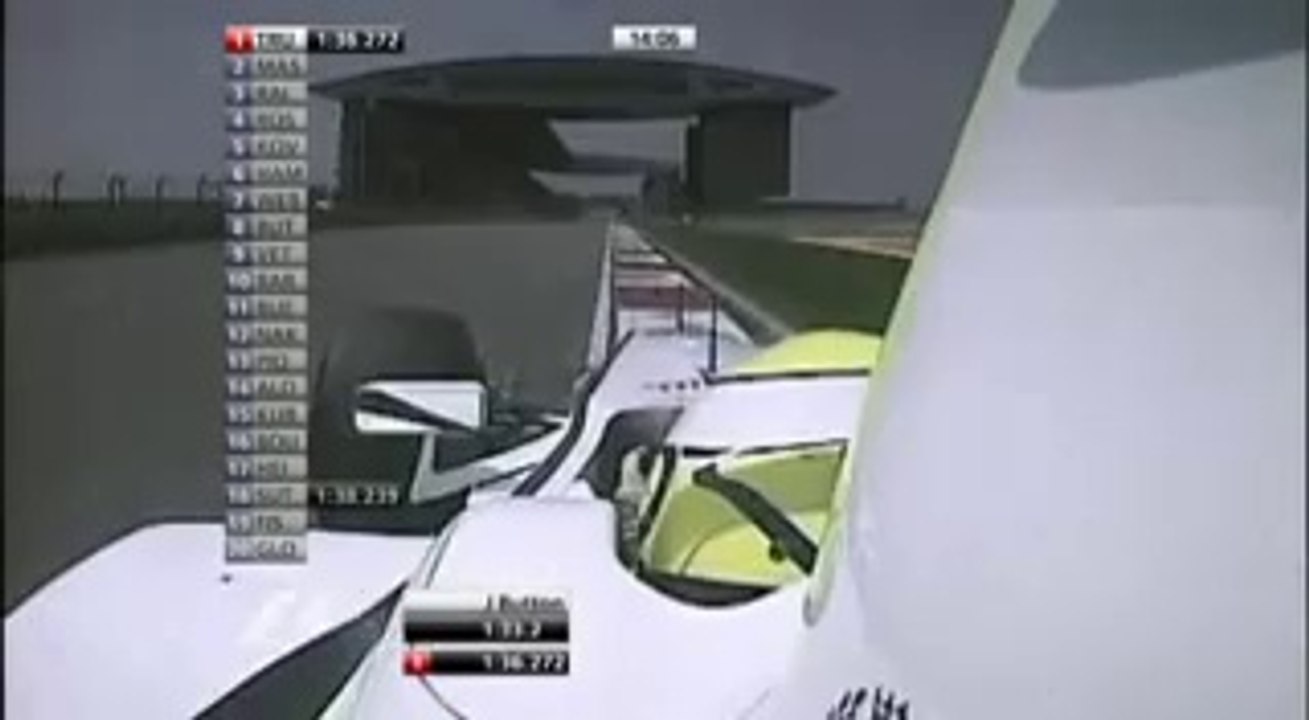 Jenson Button F1 Onboard China 2009