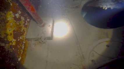 plongée sur l'épave du France (annecy)