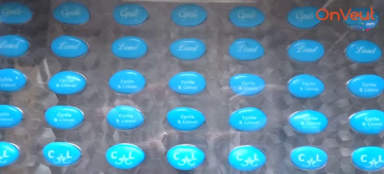 Réalisation de vos dragées personnalisées