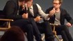 Funny video moment between David Michôd, Rob Pattinson & Guy Pearce at the Apple Store London