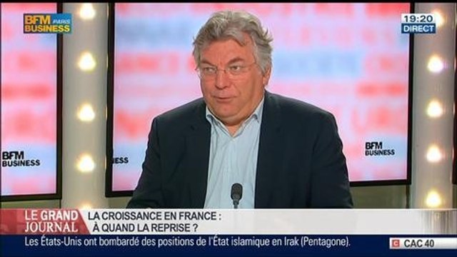 Philippe Waechter, chef économiste de Natixis Asset Management, dans Le Grand Journal – 08/08 5/7