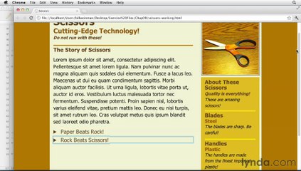 52 - Creating collapsible details