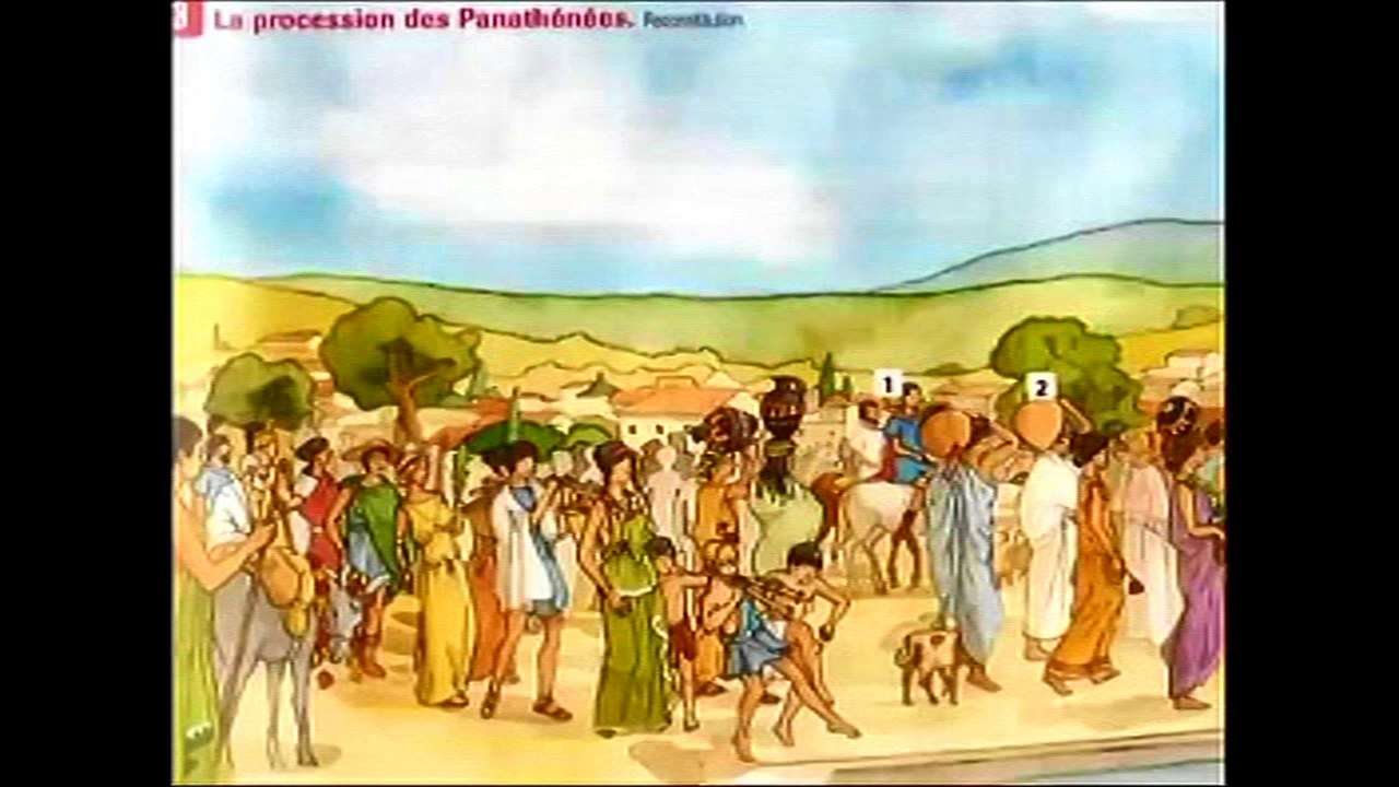 Les Panathénées (Τα Παναθήναια)- http://www.projethomere.com