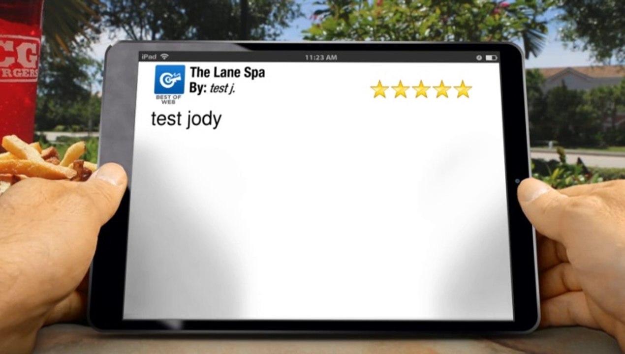 The Lane Spa Ontario         Incredible         Five Star Review by test j.