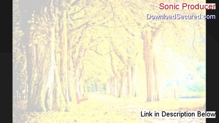 Sonic Producer PDF (Get It Now)