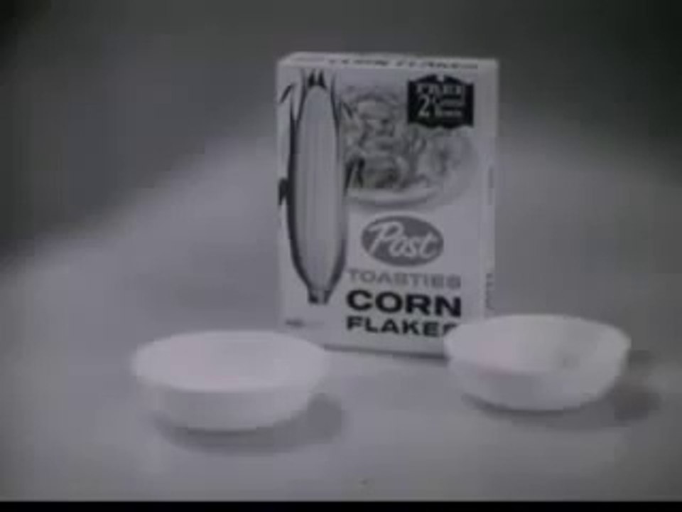 POST TOASTIES CEREAL BOWL PREMIUM ~ BUY 3 BOXES OF POST TOASTIES TO GET 2 ACRLYIC BOWLS