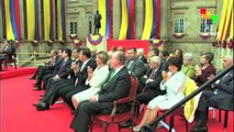 Colombian President Santos Inaugurated to 2nd Term