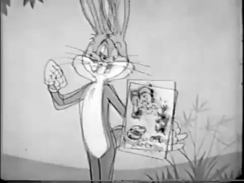 1960's Sugar Crisp TV commercial with Daffy Duck & Bugs Bunny