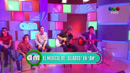 Los chicos de Aliados en AM
