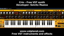 KVR Developer Challenge 2014 - Crio Free VST Instrument - vstplanet.com