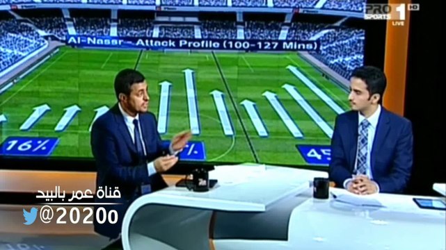 تحليل ( خالد الشنيف ) ع مناطق الهجوم النصر قدام الشباب