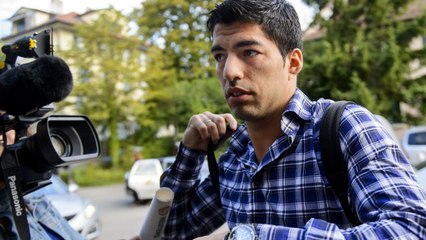 Luis Suarez Arrives For Biting Ban Appeal In Switzerland
