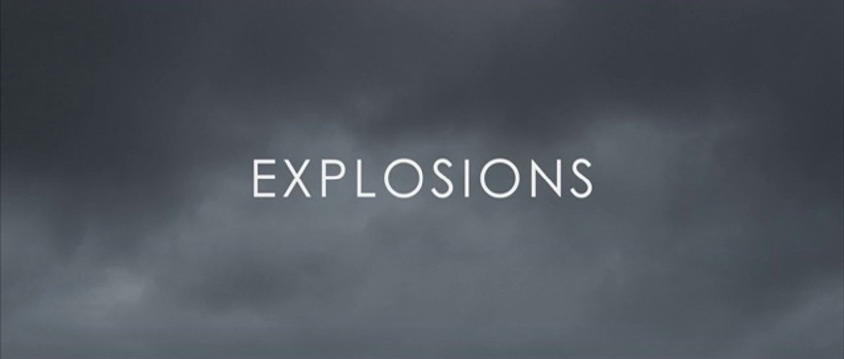 Explosions