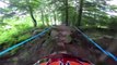 Downhill Mountain Bike POV Course Preview at Windham 2014.