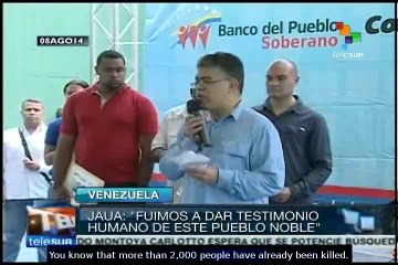 Venezuela contributing to peace in Palestine