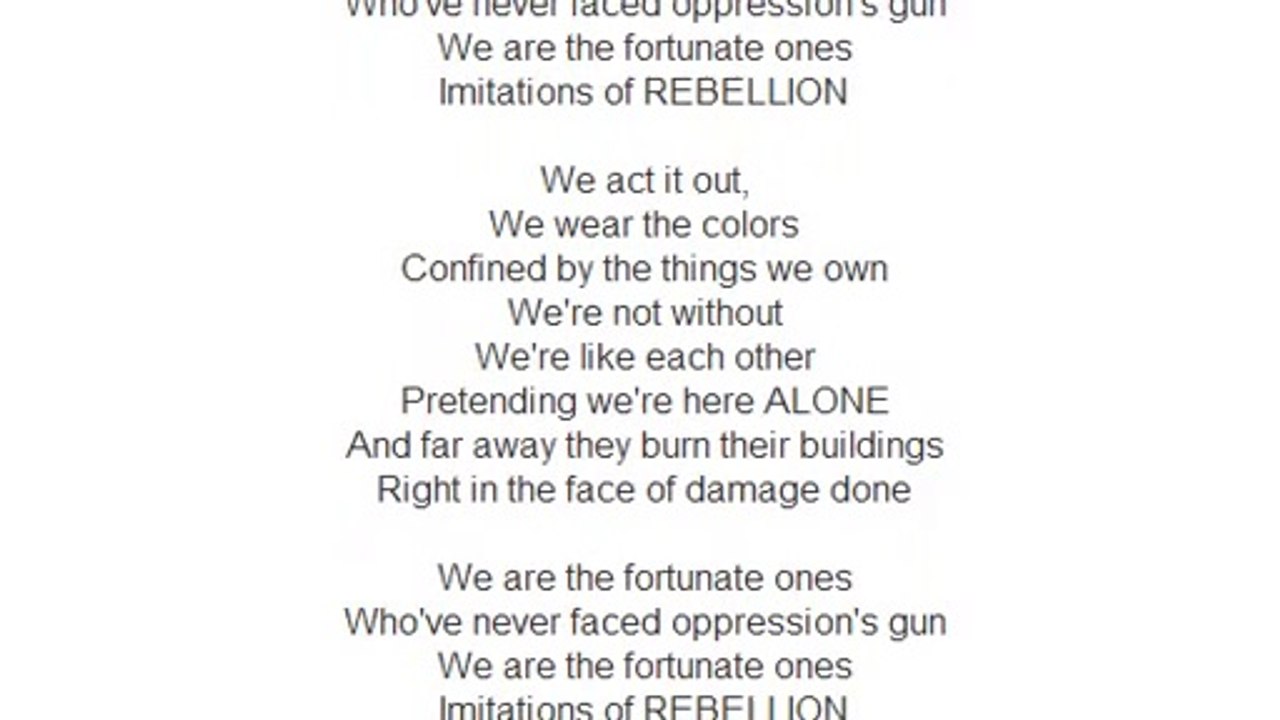 Rebellion Lyrics by Linkin Park ft Daron Malakian