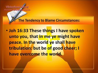 Take Responsibility for Yourself (Part 4)