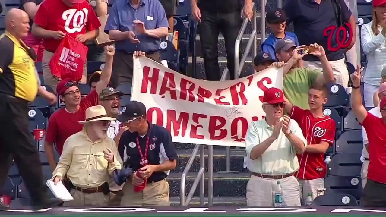 Bryce Harper Walk-Off Home Run vs Mets.
