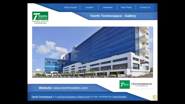 Teerth Technospace : Office Spaces in Baner Pune for Sale