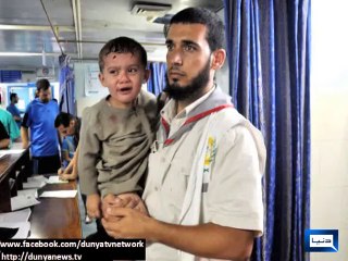 Dunya News- Israel Palestinian shelling starts again