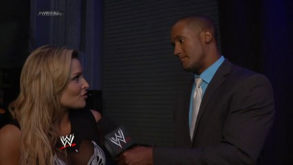 Natalya speaks on the WWE App : WWE App Exclusive, WWE Smackdown Aug. 8, 2014