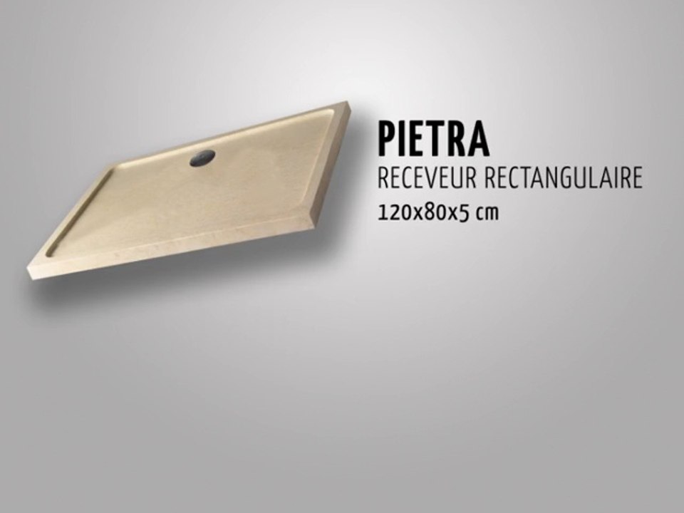 Receveur de douche en pierre