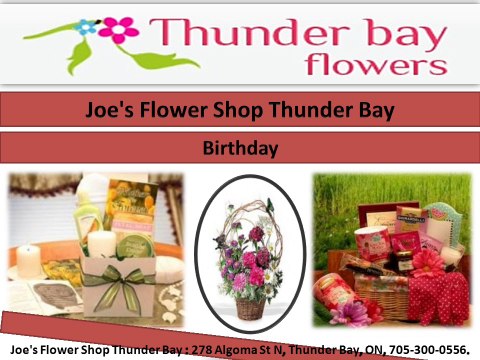 Joe's Flower Shop Thunder Bay