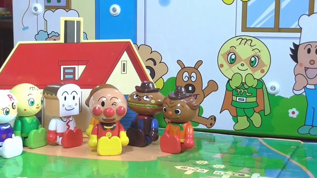 anpanman toys cartoon アンパンマン　おもちゃでアニメｗｗ わいわいバイキン城