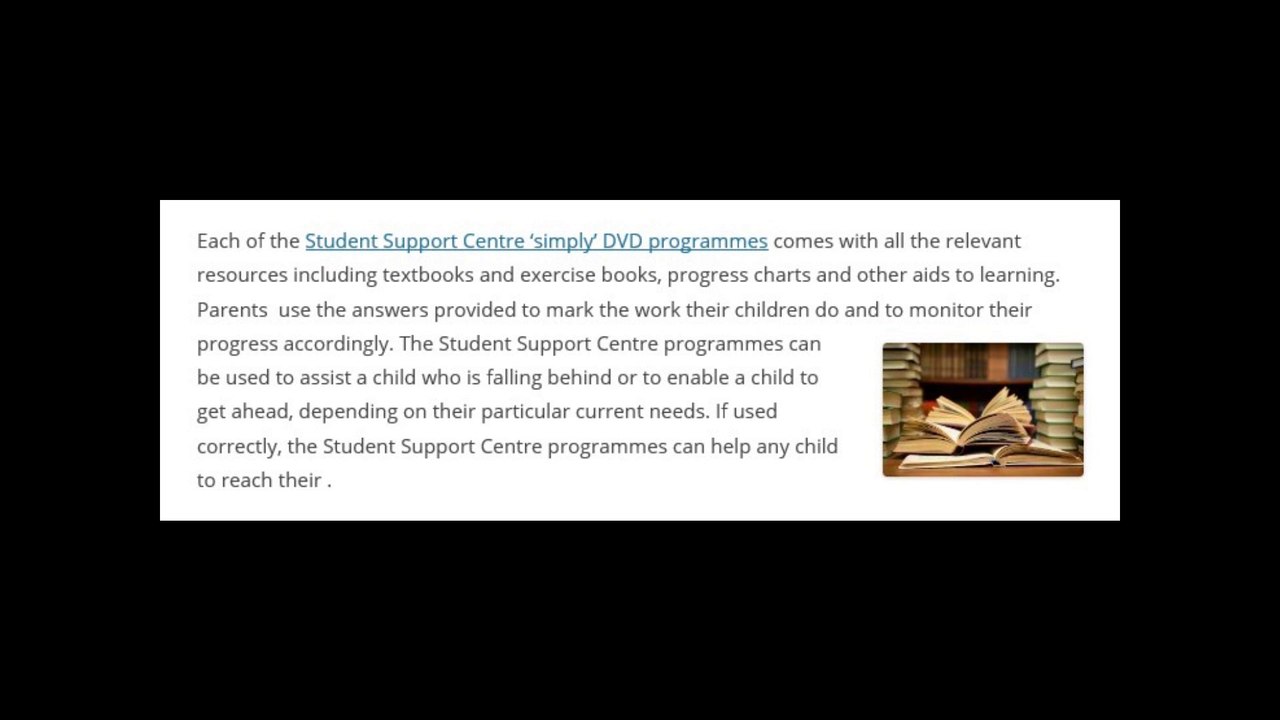 Educational Assistance for the Whole Family from The Student Support Centre