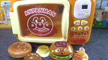 Anpanman Kitchen microwave oven アンパンマン キッチン 電子レンジでままごとあそび♪