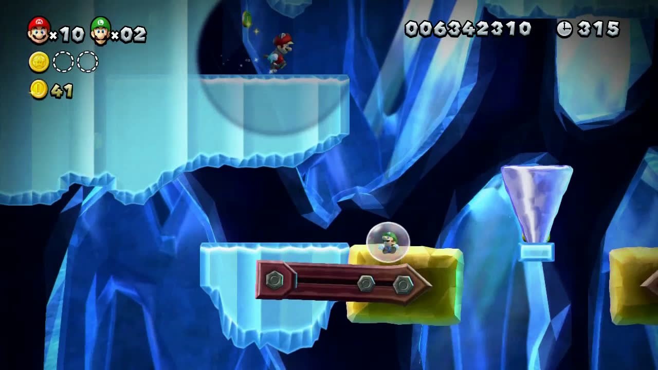 New Super Mario Bros. U - Route de l'étoile - 9-4 : Totalement marteau !