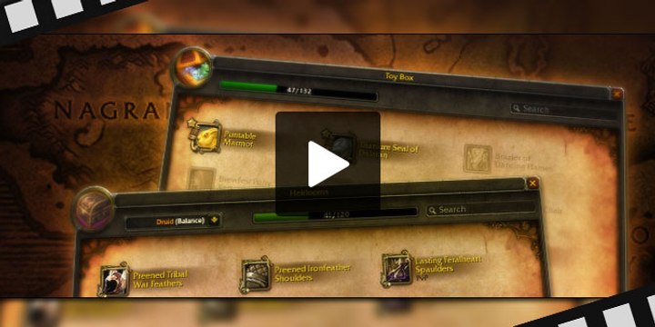 WoD - Nouveautés de l'interface