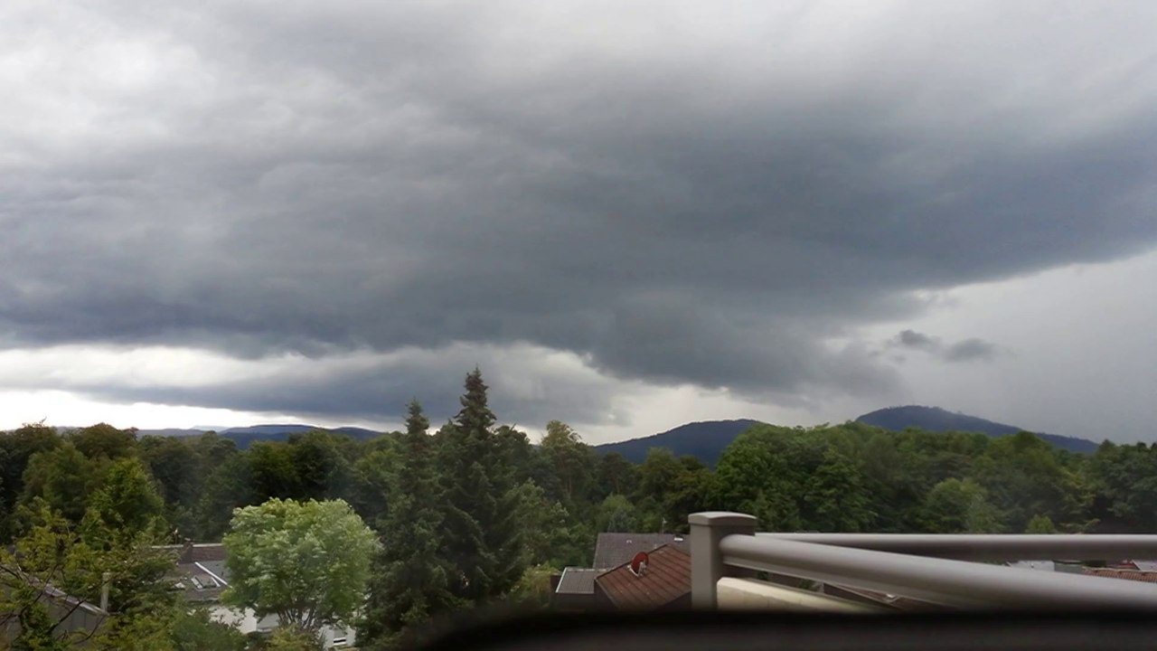 Gewitter im Zeitraffer