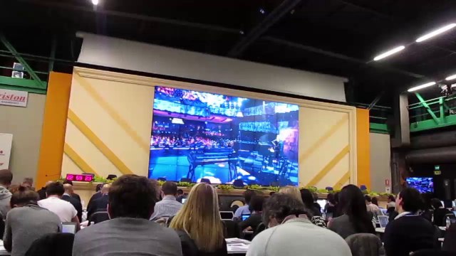 Claudio Baglioni a Sanremo visto dalla sala stampa