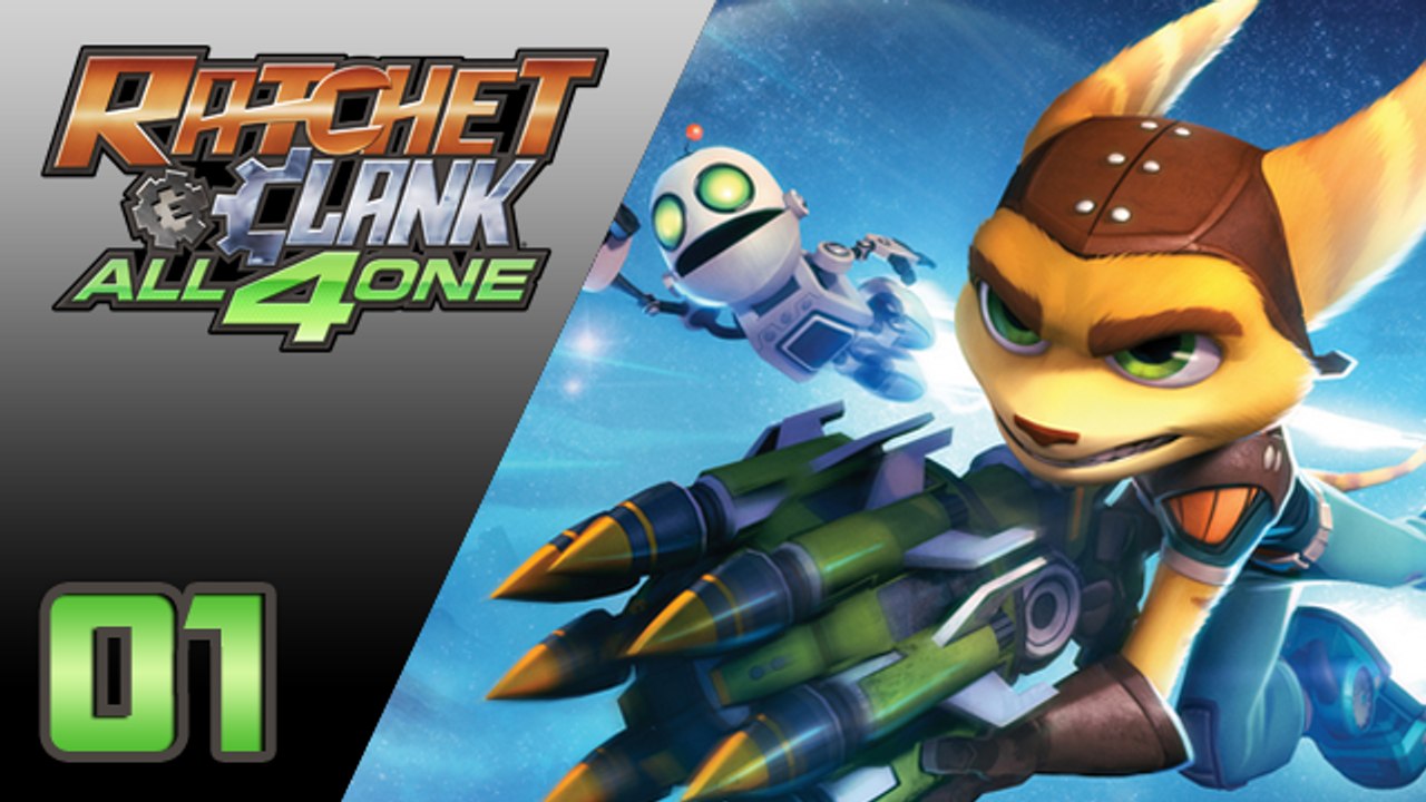 Ratchet & Clank All 4 One : Panique à Luminopolis | 01 - Let's Play FR