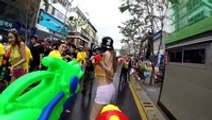 Thousand-person water gun fight in South Korea