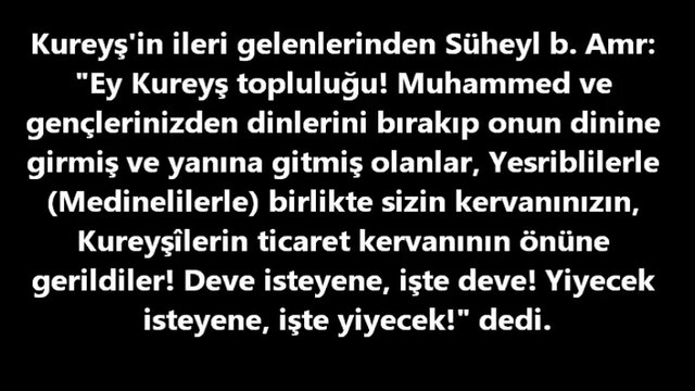 Hz Muhammed (sav) efendimizin hayatından (17)