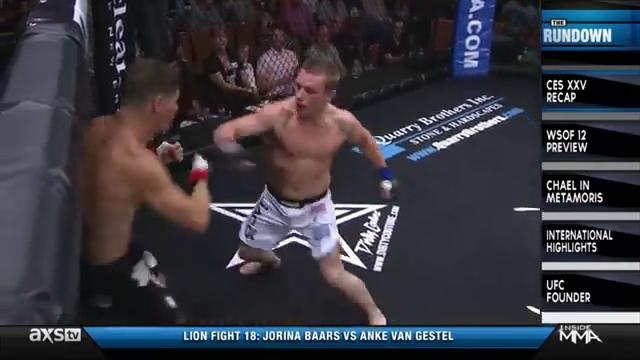 CES XXV highlights: Julian Lane wins belt in AXS TV debut