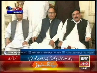 Khan and Qadri can't step back, Shaeikh Rashid