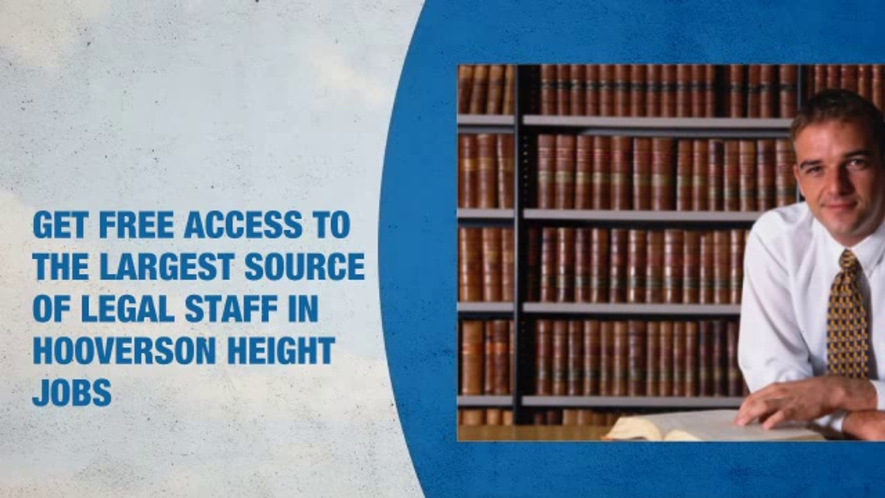 Legal Staff Jobs in Hooverson Heights