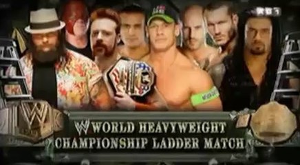 AB1 MONEY IN THE BANK WORLD HEAVYWEIGHT LADDER MATCH VF