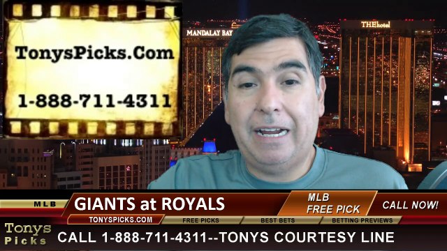 MLB Pick Kansas City Royals vs. San Francisco Giants Odds Prediction Preview 8-9-2014