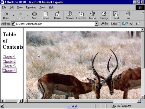Using Frame Target Attribute in Html 5 Hindi Urdu Tutorial 10-5