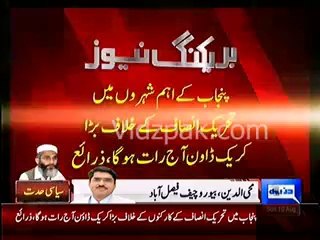 Government to start crackdown against PTI workers from tonight