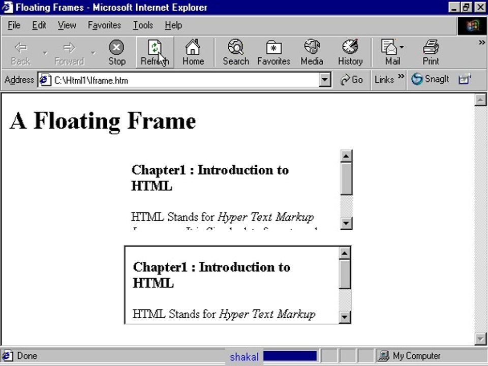 IFrame Tags Border Attriubute in Html5 Urdu Hindi Tutorial 10-11