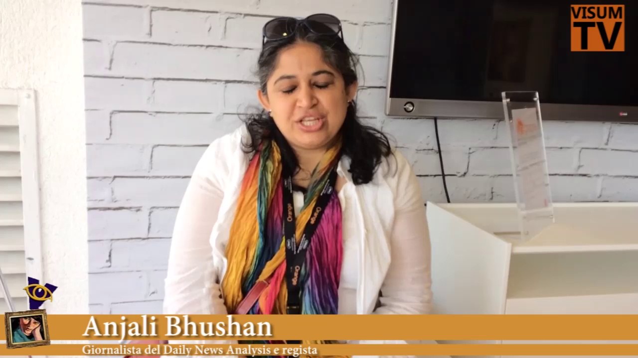 Sulla Croisette con Anjali Bhushan giornalista del Delhi News Analysis e regista