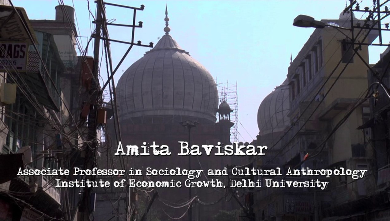 Amita Baviskar - New Delhi - Les Grands Entretiens / Réalisation Olivier Taïeb