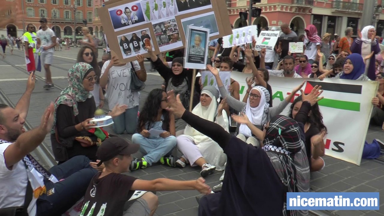 250 pro-Gaza manifestent place Masséna