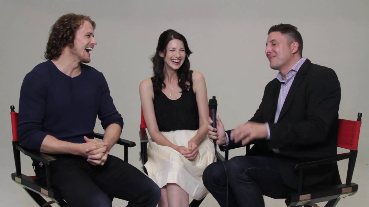Caitriona Balfe and Sam Heughan Talk About Character Development For "Outlander"